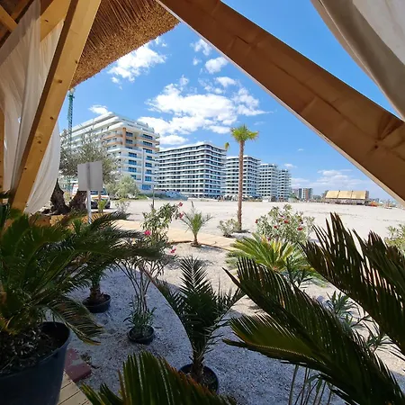 شقة Sole 8 By Wave - Luxury 60mp Cu Terasa Si La Mare, Acces Direct Pe Plaja Ohiohi Beach- Mamaia Nord - Restaurant, Parcare Gratuita *