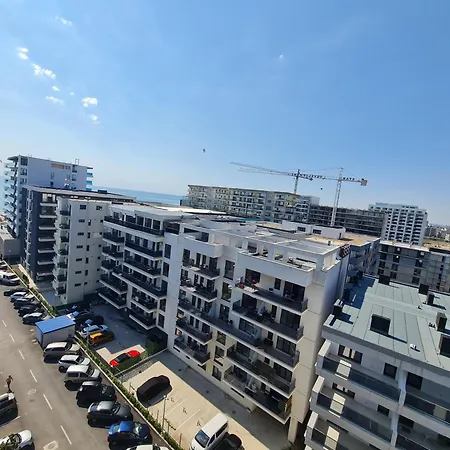 شقة Sole 8 By Wave - Luxury 60mp Cu Terasa Si La Mare, Acces Direct Pe Plaja Ohiohi Beach- Mamaia Nord - Restaurant, Parcare Gratuita *