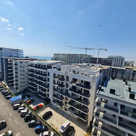 Sole 8 By Wave - Luxury 60mp Cu Terasa Si La Mare, Acces Direct Pe Plaja Ohiohi Beach- Mamaia Nord - Restaurant, Parcare Gratuita * Năvodari