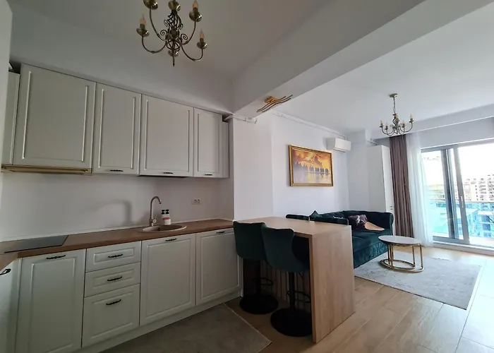 Sole 8 By Wave - Luxury 60mp Cu Terasa Si La Mare, Acces Direct Pe Plaja Ohiohi Beach- Mamaia Nord - Restaurant, Parcare Gratuita شقة *