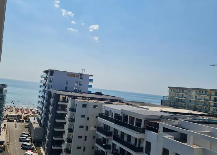 Sole 8 By Wave - Luxury 60mp Cu Terasa Si La Mare, Acces Direct Pe Plaja Ohiohi Beach- Mamaia Nord - Restaurant, Parcare Gratuita شقة