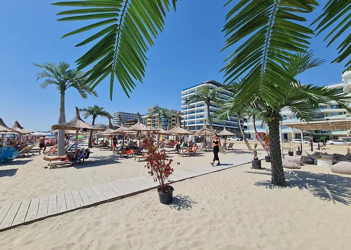 Sole 8 By Wave - Luxury 60mp Cu Terasa Si La Mare, Acces Direct Pe Plaja Ohiohi Beach- Mamaia Nord - Restaurant, Parcare Gratuita Năvodari