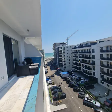 Sole 8 By Wave - Luxury 60mp Cu Terasa Si La Mare, Acces Direct Pe Plaja Ohiohi Beach- Mamaia Nord - Restaurant, Parcare Gratuita Апартаменты Нэводари