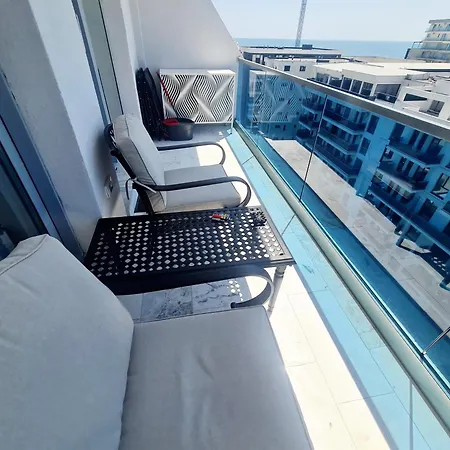 Sole 8 By Wave - Luxury 60mp Cu Terasa Si La Mare, Acces Direct Pe Plaja Ohiohi Beach- Mamaia Nord - Restaurant, Parcare Gratuita 아파트
