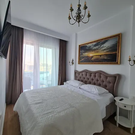 아파트 Sole 8 By Wave - Luxury 60mp Cu Terasa Si La Mare, Acces Direct Pe Plaja Ohiohi Beach- Mamaia Nord - Restaurant, Parcare Gratuita