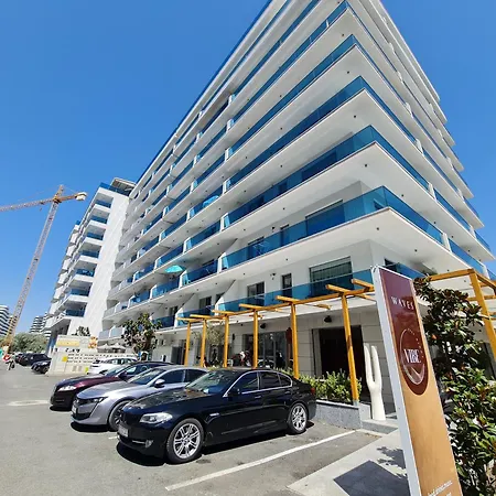 Sole 8 By Wave - Luxury 60mp Cu Terasa Si La Mare, Acces Direct Pe Plaja Ohiohi Beach- Mamaia Nord - Restaurant, Parcare Gratuita Апартаменты *