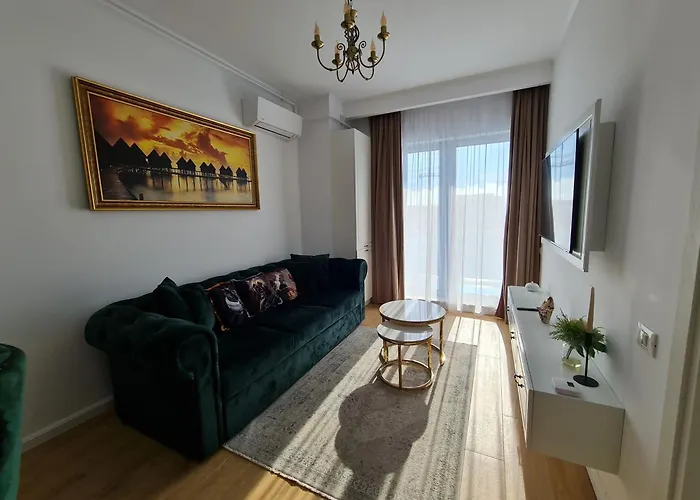 Sole 8 By Wave - Luxury 60mp Cu Terasa Si La Mare, Acces Direct Pe Plaja Ohiohi Beach- Mamaia Nord - Restaurant, Parcare Gratuita Διαμέρισμα Năvodari