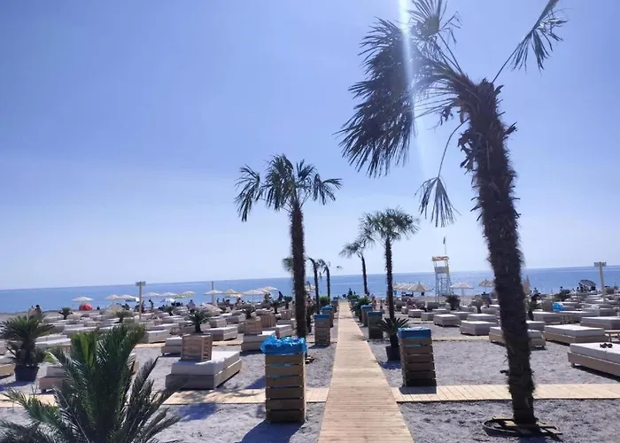 Sole 8 By Wave - Luxury 60mp Cu Terasa Si La Mare, Acces Direct Pe Plaja Ohiohi Beach- Mamaia Nord - Restaurant, Parcare Gratuita Διαμέρισμα